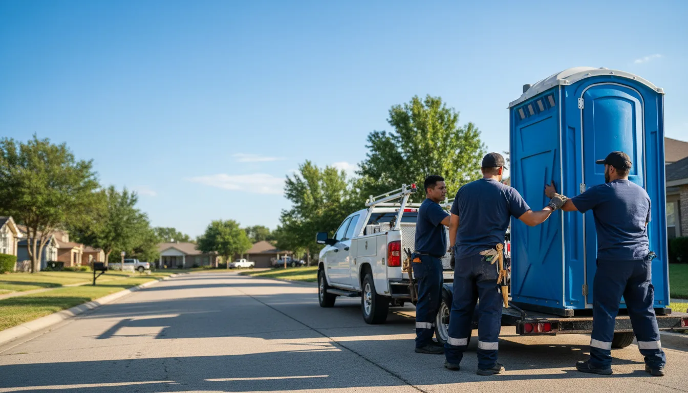 Portable Toilet Rental in Garner, AR near me
